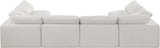 Comfy Modular Sectional - Versatile Contemporary Design with Plush Down Feather Cushions for Comfort