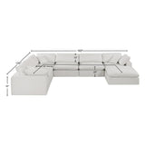 Comfy Modular Sectional Sofa - Luxurious Overstuffed Cushions & Versatile Design for Ultimate Comfort