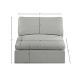 Comfy Modular Sectional Chair with Luxurious Down Feather Cushions for Ultimate Comfort and Style