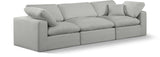 Comfy Modular Sofa - Versatile Linen Textured Design with Overstuffed Cushions for Ultimate Comfort