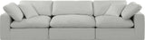 Comfy Modular Sofa - Versatile Linen Textured Design with Overstuffed Cushions for Ultimate Comfort