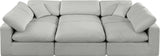 Comfy Modular Sectional Sofa - Stylish Adaptable Seating with Plush Down Feather Cushions & Support