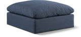 Comfy Fabric Upholstered Modular Ottoman