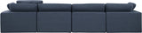 Comfy Modular Sofa - Stylish Linen Textured Design with Overstuffed Cushions for Ultimate Comfort