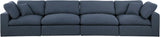 Comfy Modular Sofa - Stylish Linen Textured Design with Overstuffed Cushions for Ultimate Comfort
