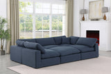 Comfy Modular Sectional Sofa - Stylish Adaptable Seating with Plush Down Feather Cushions & Support