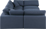 Comfy Modular Sectional Sofa - Stylish Adaptable Seating with Plush Down Feather Cushions & Support