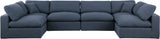 Comfy Modular Sectional - Versatile Contemporary Design with Plush Down Feather Cushions for Comfort