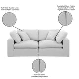 Comfy Modular Sofa - Versatile Contemporary Design with Overstuffed Cushions for Ultimate Comfort