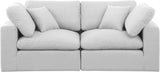 Comfy Modular Sofa - Versatile Contemporary Design with Overstuffed Cushions for Ultimate Comfort