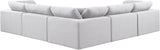 Comfy Modular Sectional – Luxurious Linen Textured Fabric with Plush Down Feather Cushions for Comfort
