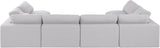 Comfy Modular Sectional - Versatile Contemporary Design with Plush Down Feather Cushions for Comfort