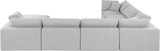 Comfy Modular Sectional Sofa - Luxurious Overstuffed Cushions & Versatile Design for Ultimate Comfort