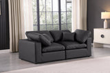 Comfy Modular Sofa - Versatile Contemporary Design with Overstuffed Cushions for Ultimate Comfort