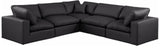 Comfy Modular Sectional – Luxurious Linen Textured Fabric with Plush Down Feather Cushions for Comfort
