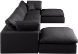 Comfy Modular Sectional - Luxurious Linen Fabric Seating with Plush Cushions for Ultimate Relaxation