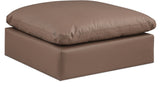 Comfy Fabric Upholstered Modular Ottoman