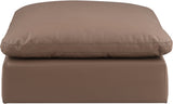 Comfy Fabric Upholstered Modular Ottoman