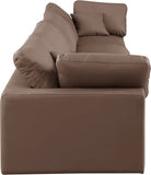 Comfy Modular Sofa - Stylish Linen Textured Design with Overstuffed Cushions for Ultimate Comfort