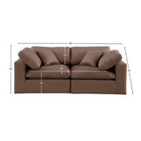Comfy Modular Sofa - Versatile Contemporary Design with Overstuffed Cushions for Ultimate Comfort