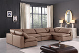 Comfy Modular Sectional - Versatile Contemporary Design with Plush Down Feather Cushions for Comfort