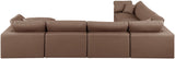 Comfy Modular Sectional Sofa - Luxurious Overstuffed Cushions & Versatile Design for Ultimate Comfort