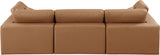 Comfy Modular Sofa - Versatile Linen Textured Design with Overstuffed Cushions for Ultimate Comfort