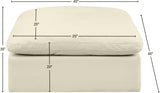 Comfy Fabric Upholstered Modular Ottoman