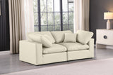 Comfy Modular Sofa - Versatile Contemporary Design with Overstuffed Cushions for Ultimate Comfort