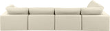 Comfy Modular Sectional Sofa in Vegan Leather - Stylish, Adaptable, and Overstuffed for Ultimate Comfort