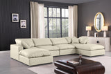 Comfy Modular Sectional - Luxurious Linen Fabric Seating with Plush Cushions for Ultimate Relaxation