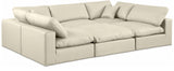Comfy Modular Sectional Sofa - Stylish Adaptable Seating with Plush Down Feather Cushions & Support