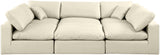 Comfy Modular Sectional Sofa - Stylish Adaptable Seating with Plush Down Feather Cushions & Support