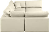 Comfy Modular Sectional Sofa - Stylish Adaptable Seating with Plush Down Feather Cushions & Support