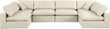 Comfy Modular Sectional - Versatile Contemporary Design with Plush Down Feather Cushions for Comfort