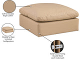 Comfy Fabric Upholstered Modular Ottoman