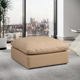 Comfy Fabric Upholstered Modular Ottoman