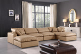 Comfy Modular Sectional - Luxurious Linen Fabric Seating with Plush Cushions for Ultimate Relaxation