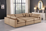Comfy Modular Sectional Sofa - Stylish Adaptable Seating with Plush Down Feather Cushions & Support