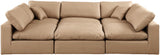 Comfy Modular Sectional Sofa - Stylish Adaptable Seating with Plush Down Feather Cushions & Support