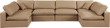 Comfy Modular Sectional - Versatile Contemporary Design with Plush Down Feather Cushions for Comfort