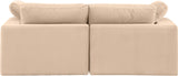 Comfy Modular Sofa - Versatile Contemporary Design with Overstuffed Cushions for Ultimate Comfort