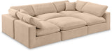 Comfy Modular Sectional Sofa - Stylish Adaptable Seating with Plush Down Feather Cushions & Support