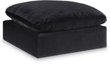 Comfy Fabric Upholstered Modular Ottoman