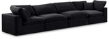 Comfy Modular Sofa - Stylish Linen Textured Design with Overstuffed Cushions for Ultimate Comfort