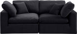 Comfy Modular Sofa - Versatile Contemporary Design with Overstuffed Cushions for Ultimate Comfort