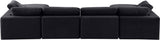 Comfy Modular Sectional - Luxurious Linen Fabric Seating with Plush Cushions for Ultimate Relaxation