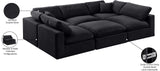 Comfy Modular Sectional Sofa - Stylish Adaptable Seating with Plush Down Feather Cushions & Support