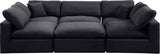 Comfy Modular Sectional Sofa - Stylish Adaptable Seating with Plush Down Feather Cushions & Support