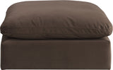 Comfy Fabric Upholstered Modular Ottoman